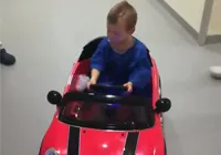 Transfer to the operating theatre in electric cars